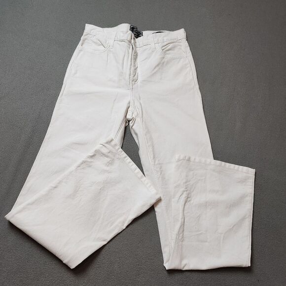 8 Not your Daughters Bootcut jeans size 8 White Jeans - Picture 3 of 12